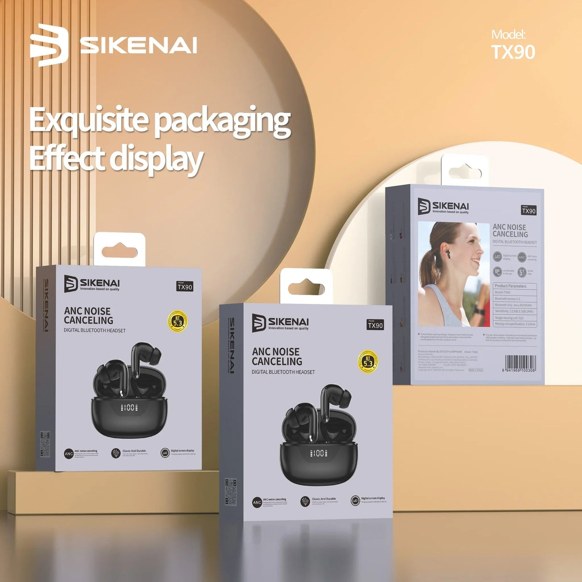 True Wireless Earbuds TX-90 PK Tech