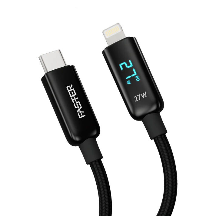 FASTER 27W USB-C TO LIGHTNINGDIGITAL DATA CABLE PK Tech