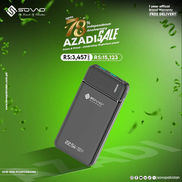 NOVA Portable Power Bank 10000mAh SPB-606 PK Tech