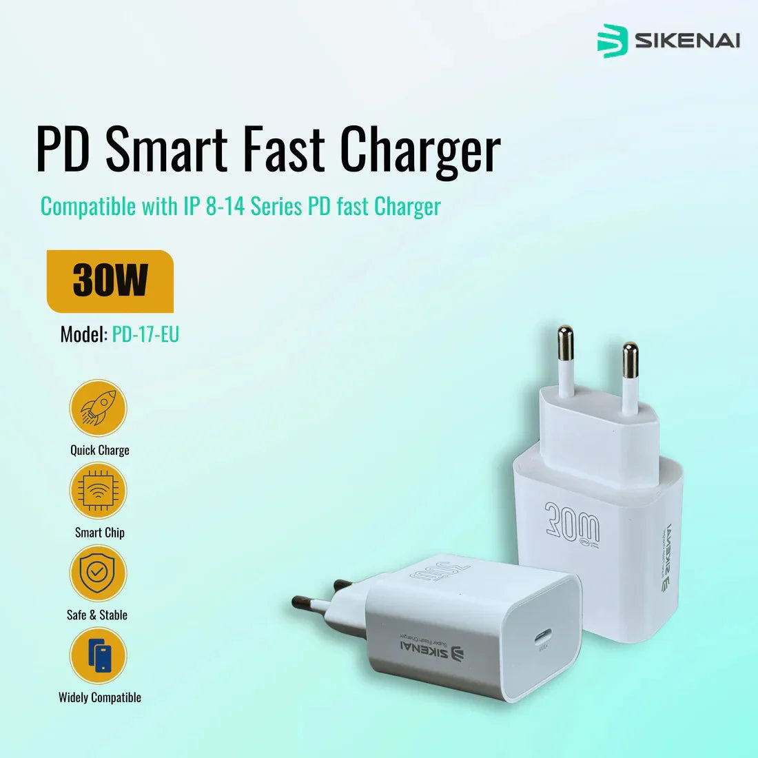 Adapter PD-17-EU 30W PK Tech