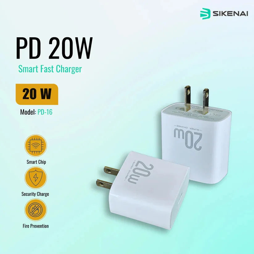 20W Adapter PD-16 PK Tech