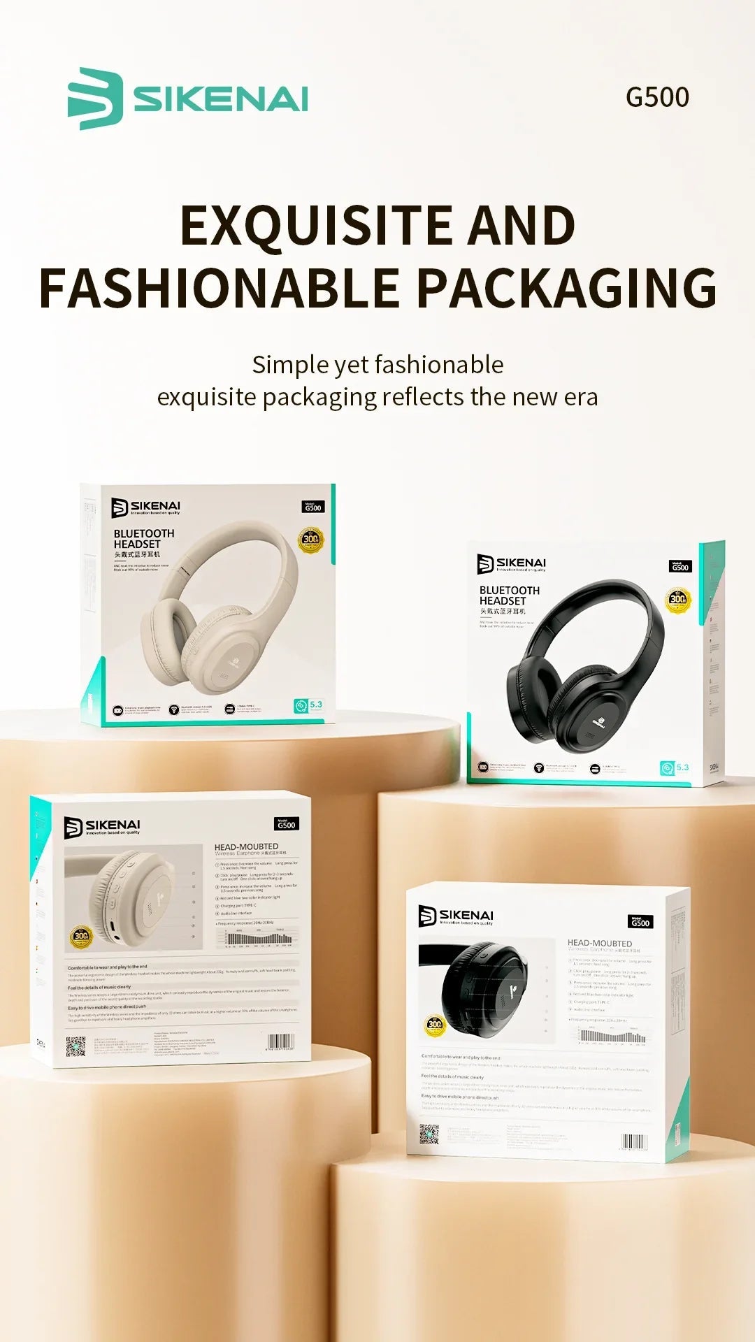 HeadPhones G-500 PK Tech