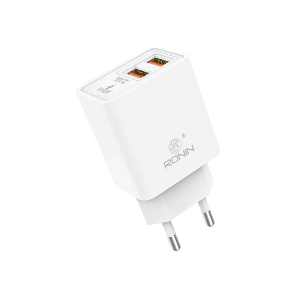 R-615 Charger 2.4 Ampere charger | 2.4 Ampere USB Ports PK Tech