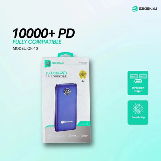 PD Power Bank 10000 mah PK Tech