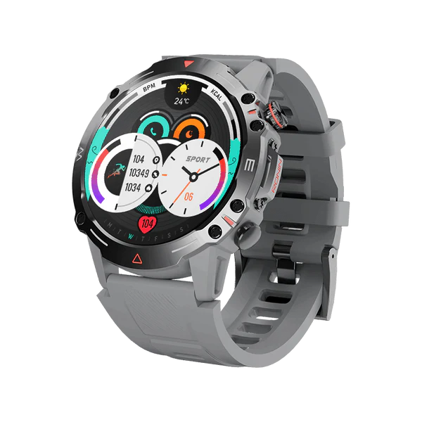 Smart Watch Rugged R-012 (Rugged | Amoled | Always on Display) PK Tech