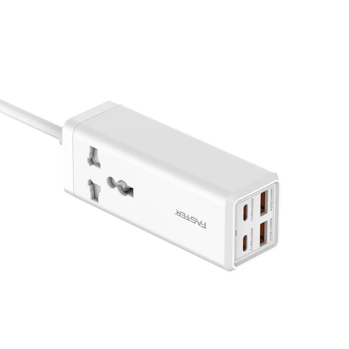 EXTENSION FASTER 2 USB 2PD 65W POWER PK Tech