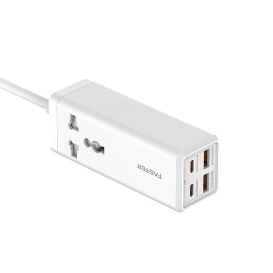 EXTENSION FASTER 2 USB 2PD 65W POWER PK Tech
