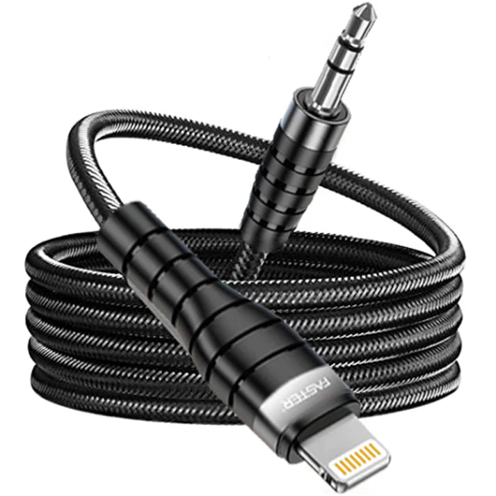 M1 Audio Cable for Lightning to 3.5mm Port PK Tech