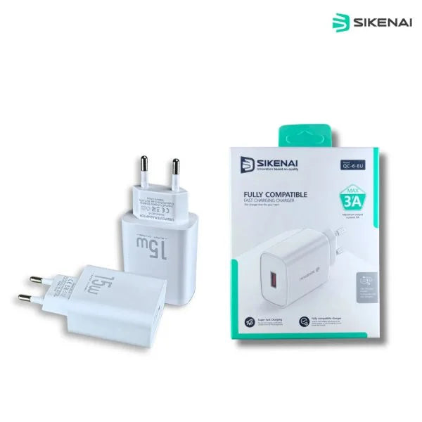 15W Adapter QC-6-EU PK Tech