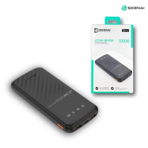 PD 22.5W + 20W Fast Charging Power Bank PK Tech
