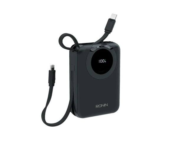 ZAPSTER | 20,000mAh Powerbank ( Type-C Cable output 35W | iOS Cable Output 27W ) PK Tech
