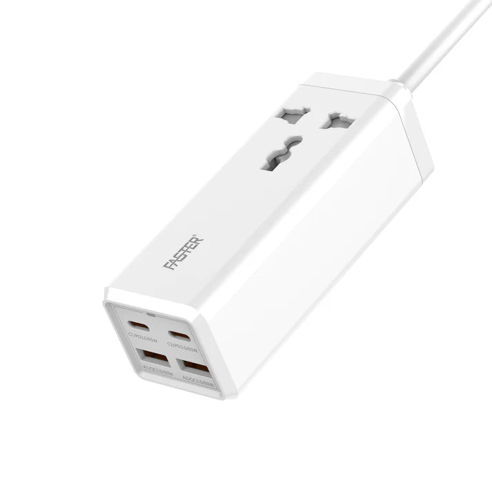 EXTENSION FASTER 2 USB 2PD 65W POWER PK Tech