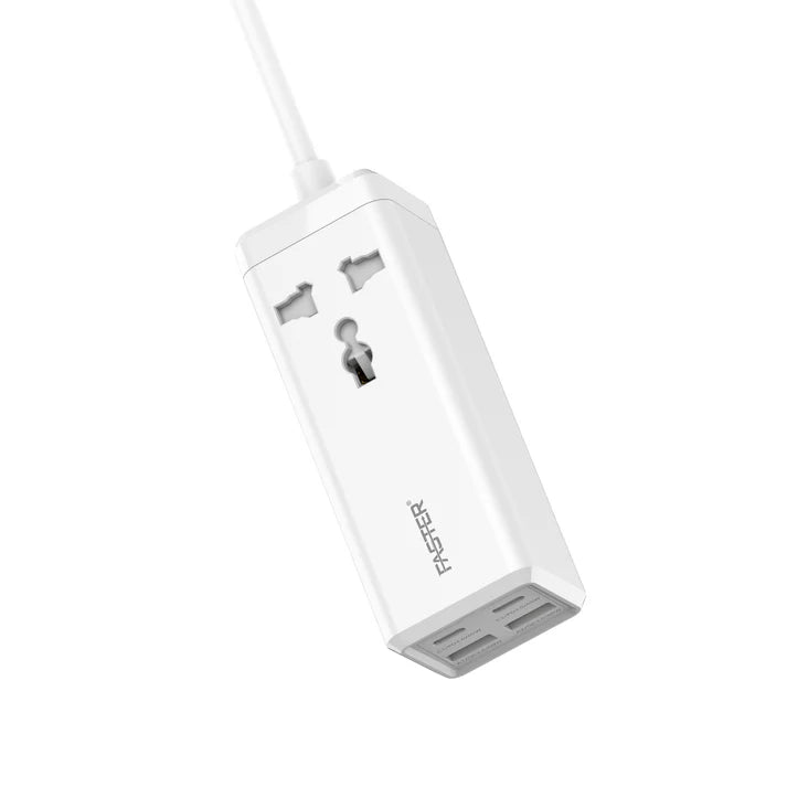 EXTENSION FASTER 2 USB 2PD 65W POWER PK Tech