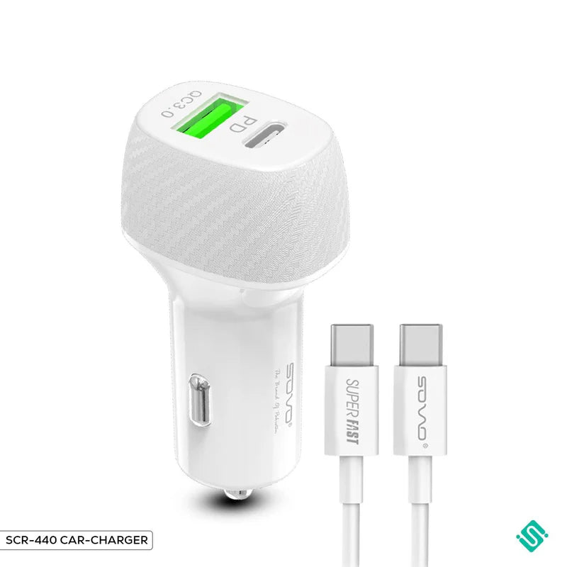 CAR-CHARGER  38W  SCR-440 PK Tech