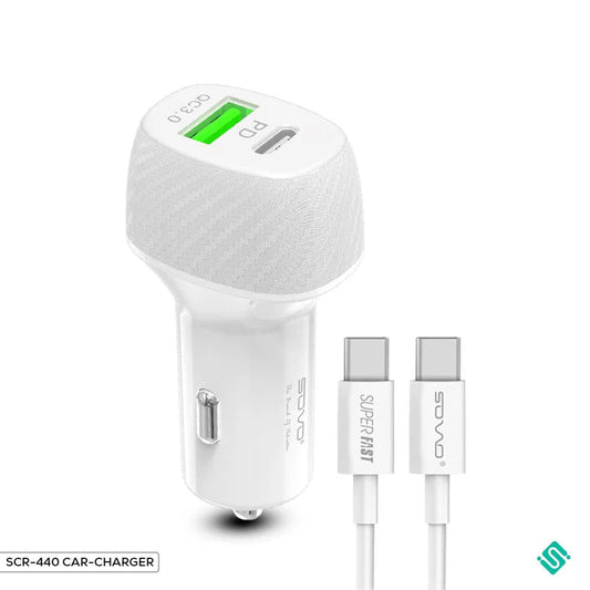 CAR-CHARGER  38W  SCR-440 PK Tech
