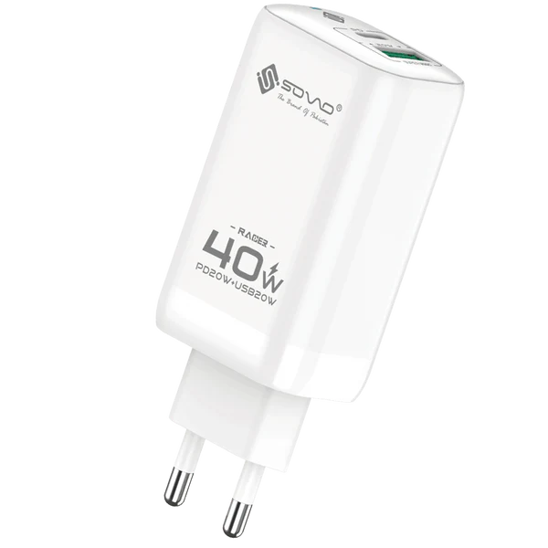 40W RACER Super Fast Charger SG-250 PK Tech