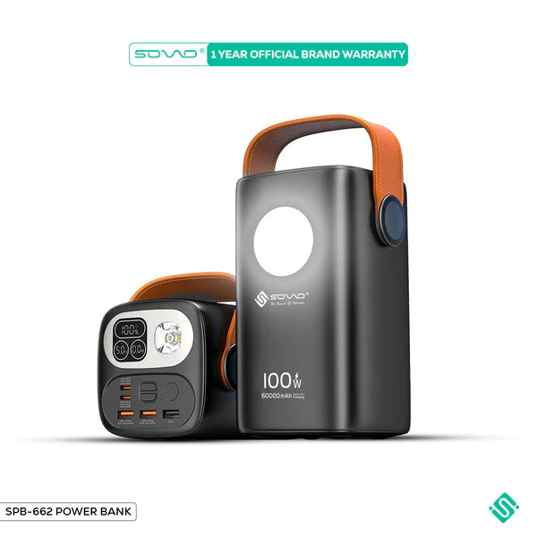 MEGA Portable Power Bank 60000MAH SPB-662 PK Tech