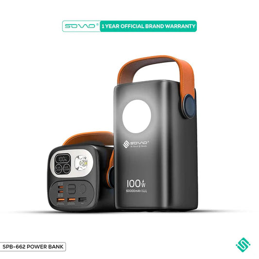 MEGA Portable Power Bank 60000MAH SPB-662 PK Tech