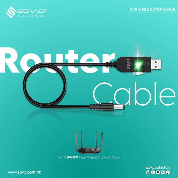 Wifi Backup Router Cable SRC 888 PK Tech