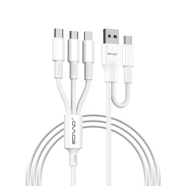 PD SUPER FAST Cable SC-501 (3 In 2) PK Tech