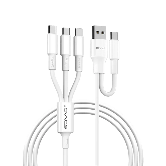 PD SUPER FAST Cable SC-501 (3 In 2) PK Tech